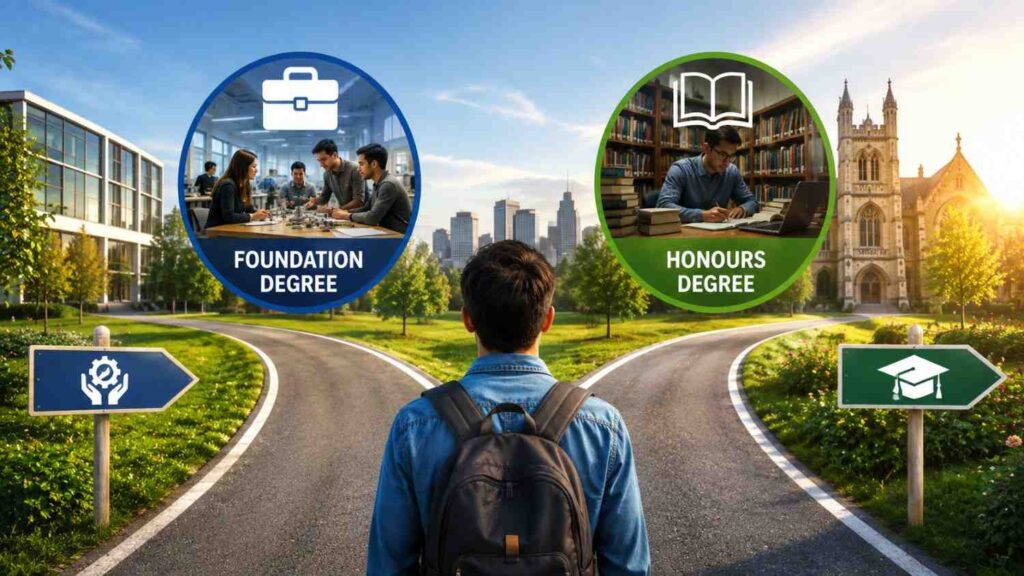 Foundation Degree vs Honours Degree UK: 5 Key Differences